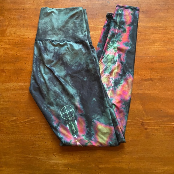 teeki Pants - teeki Eagle Feather Dreamcatcher Leggings